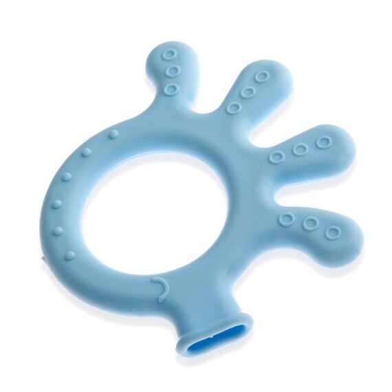 BabyJem Baby Teether Octopus, Color: Blue, 4 image