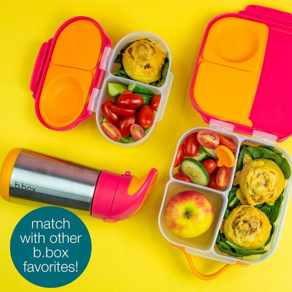 B.Box Mini Lunchbox, Color: Grey, 8 image