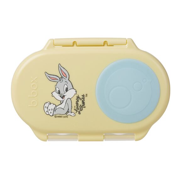 B.Box Mini Bento Snackbox – 2 Compartments, Color: yellow