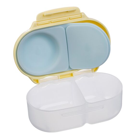 B.Box Mini Bento Snackbox – 2 Compartments, Color: yellow, 3 image