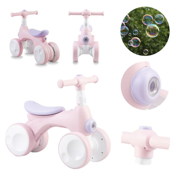 MoMi Tedi Mini Balance Bike, Color: pink, 7 image