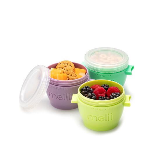 Melii Snap & Go Pods 4 oz (4 Pcs) - Multicolor, 4 image