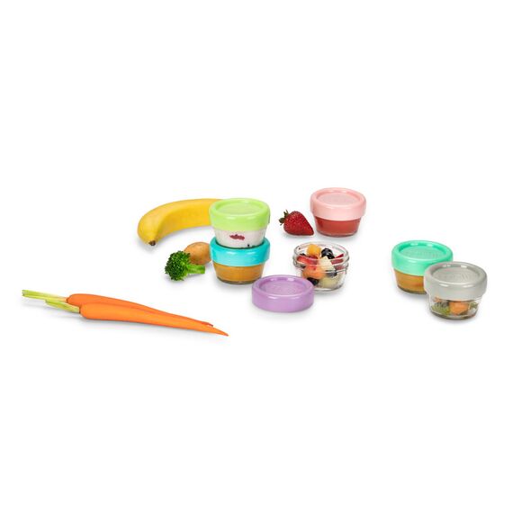 Melii Glass Food Storage Container 2oz Set of 6 pcs, 5 image