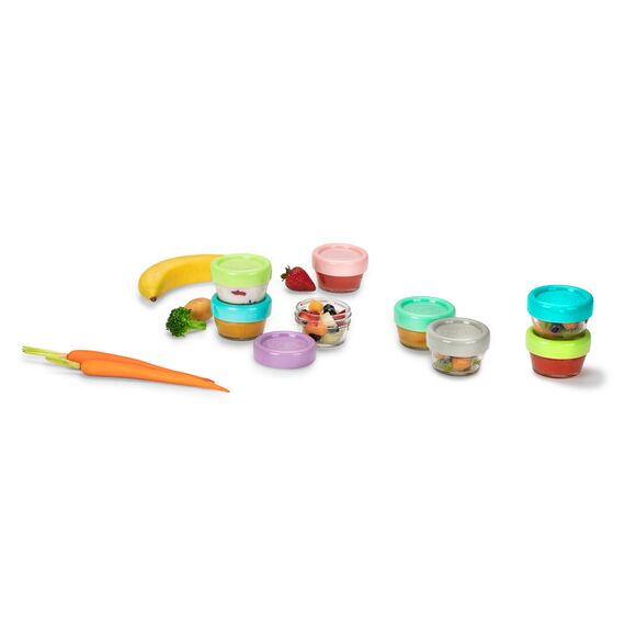 Melii Glass Food Storage Container 2oz Set of 12 pcs, 4 image