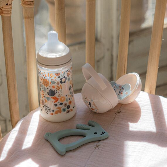Suavinex Wonderland Polyamide Baby Bottle Medium Flow 270 ml 3+ Months, Color: Multicolor, 5 image