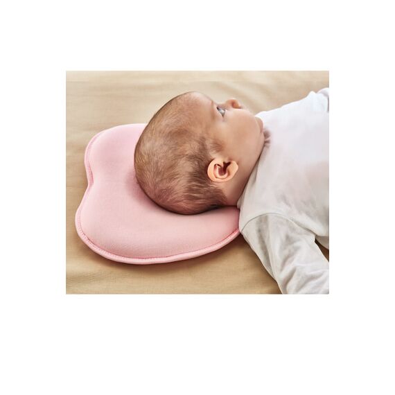 Babyjem Flat Head Pillow 0-6 Months, Color: pink, 3 image