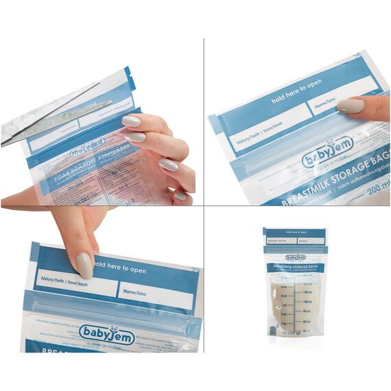 BabyJem Milk Storage Bag, 5 image