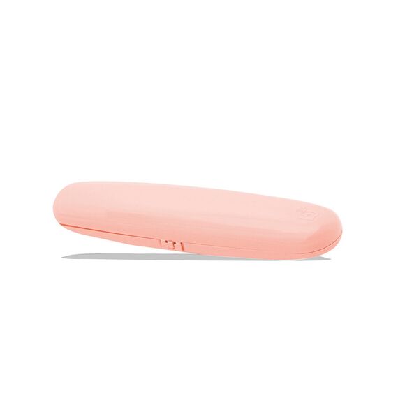 Babyjem Plastic Fork & Spoon Travel Case 6+ Months - Rose