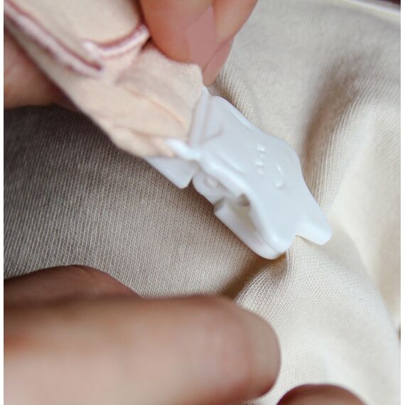 Babyjem Pacifier Moon Holder 0+ Months, Color: Flesh, 2 image