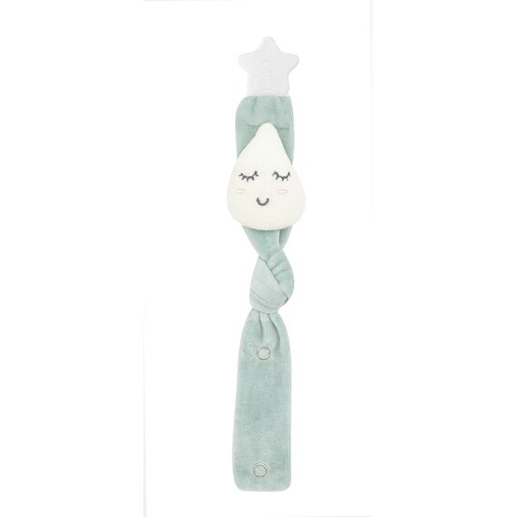 Babyjem Pacifier Moon Holder 0+ Months, Color: Green