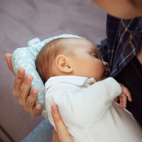 Babyjem Breastfeeding Pillow, Color: Mint Green, 2 image