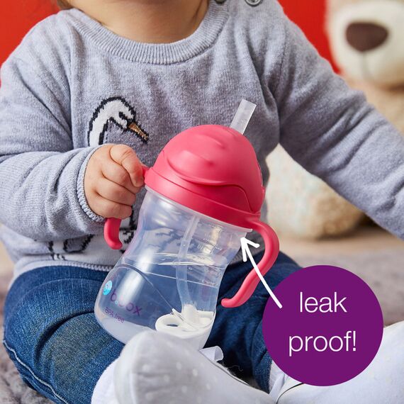 B.Box Sippy Cup with Weighted Straw, Color: Glow, 7 image