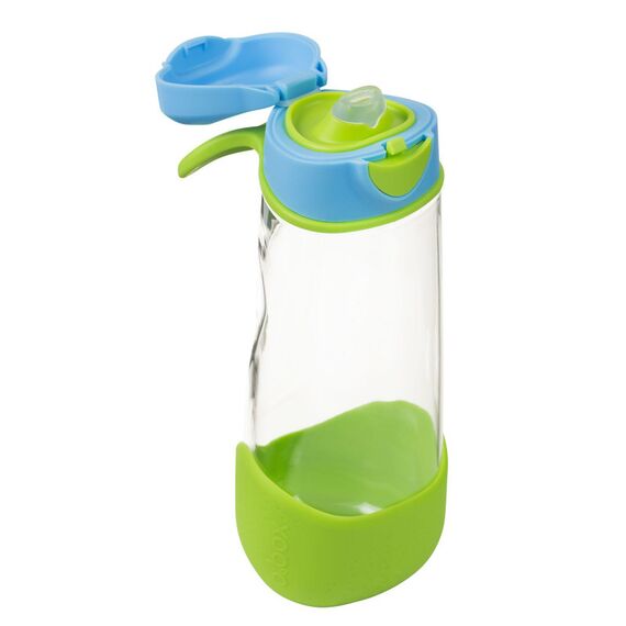 B.Box 600ml Sport Spout Drink & Water Bottle, Color: Ocean Breeze