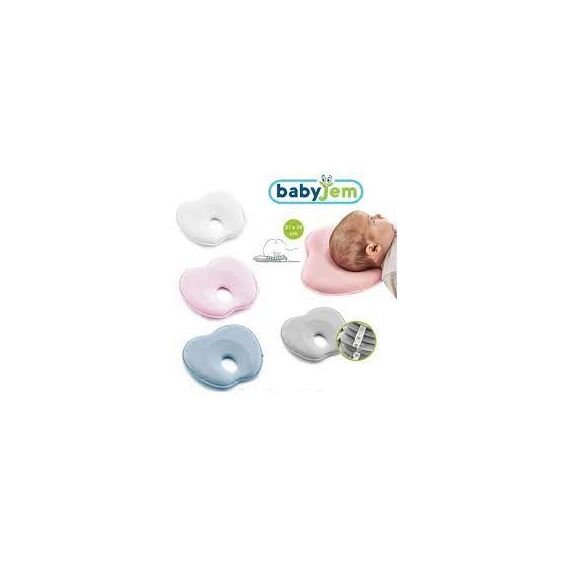 Babyjem Flat Head Pillow 0-6 Months, Color: Blue, 4 image