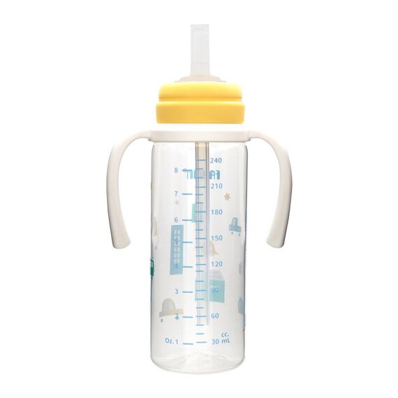 Farlin Grow With Colors PP Standard Neck Drinking Cup 240ml 6M+, Color: Blue, 2 image