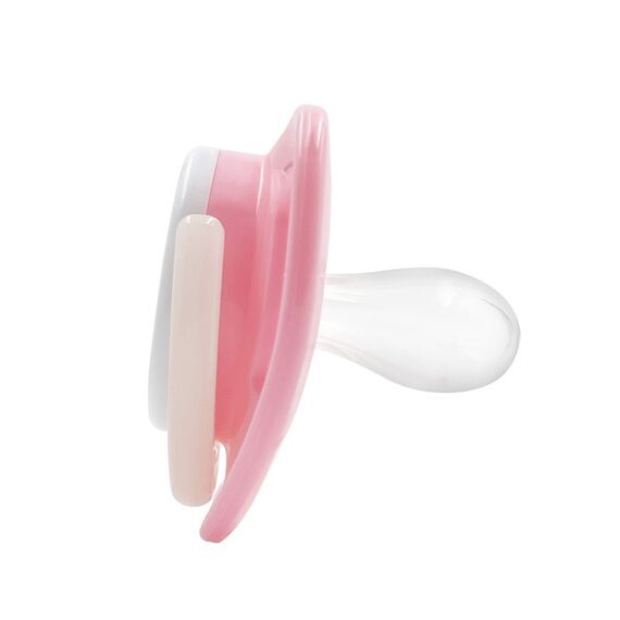 Farlin Chu Chu Cherry Pacifier with Luminous Ring 6M+, Color: pink, 3 image