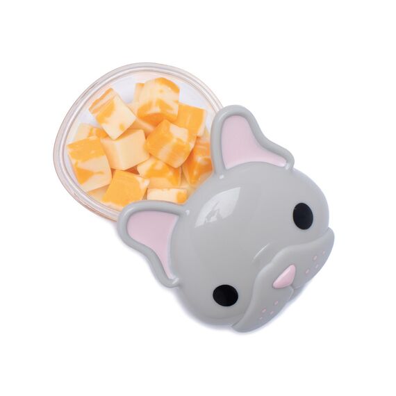 Melii Snack Container, Color: Grey, 3 image
