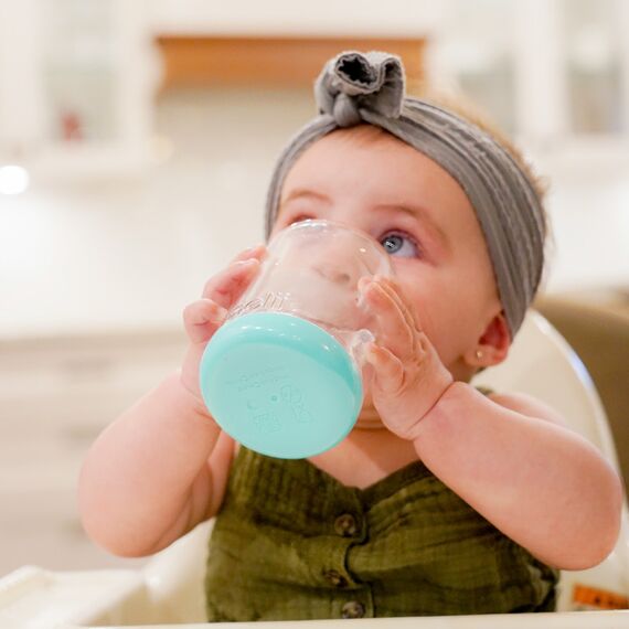 Melii Plastic Cup, Color: Turquoise, 2 image