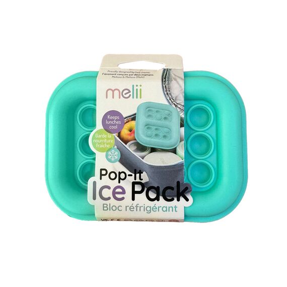 Melii Silicone Pop-It Ice Pack, Color: Turquoise