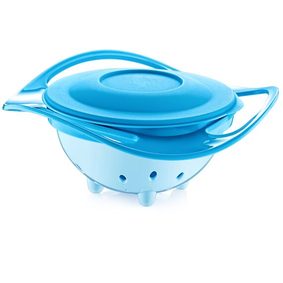 Babyjem Amazing Bowl 6+ Months, Color: Blue, 2 image