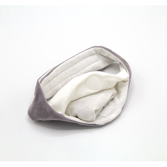 Babyjem Cherry Core Filled Belt for Babies 0 Months+, Color: Grey, 2 image
