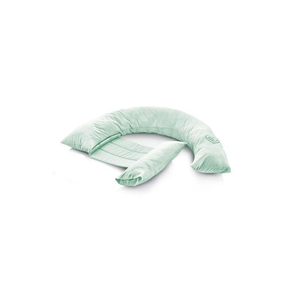 Babyjem Pregnancy Back Support & Feeding Pillow, Color: Turquoise, 3 image