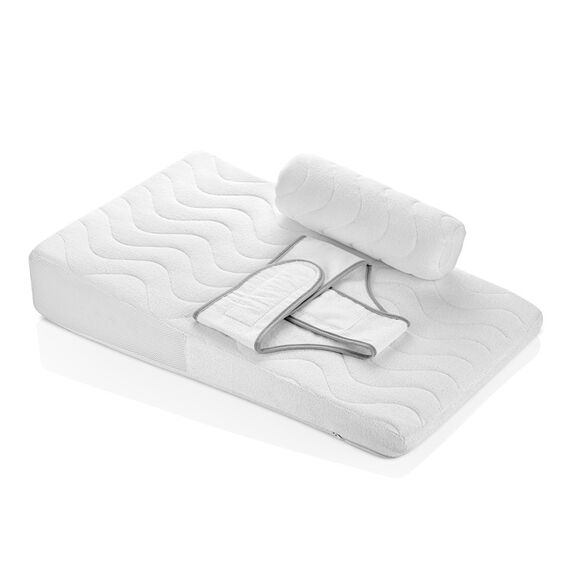 Babyjem Reflux Pillow with Belt 0-6 Months, Color: White, 3 image