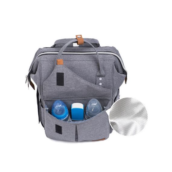 Teknum Reversible Look At Me Stroller Combo With Diaper Bag Hooks & Changing Pad 6–36 Months Up To 15Kg, Color: Grey, 6 image