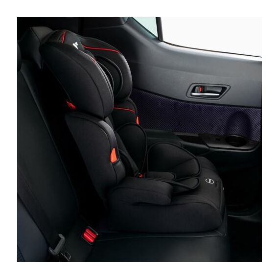 Teknum Nova Car Seat Travel Combo Group 1/2/3 9Kg-36Kg With Luxury Diaper Bag, Color: Black, 11 image