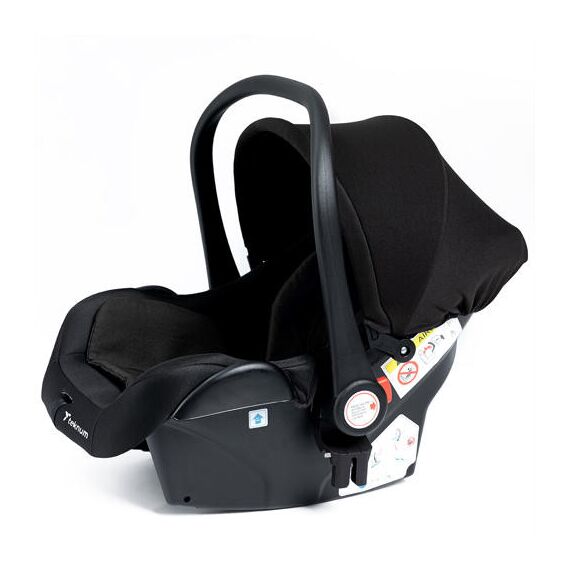 Teknum Reversible Trip Baby Stroller Travel System With Infant Car Seat Multi Recline 6-36 Months, Color: Black, 7 image