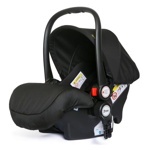 Teknum Reversible Trip Baby Stroller Travel System With Infant Car Seat Multi Recline 6-36 Months, Color: Dark Grey, 3 image