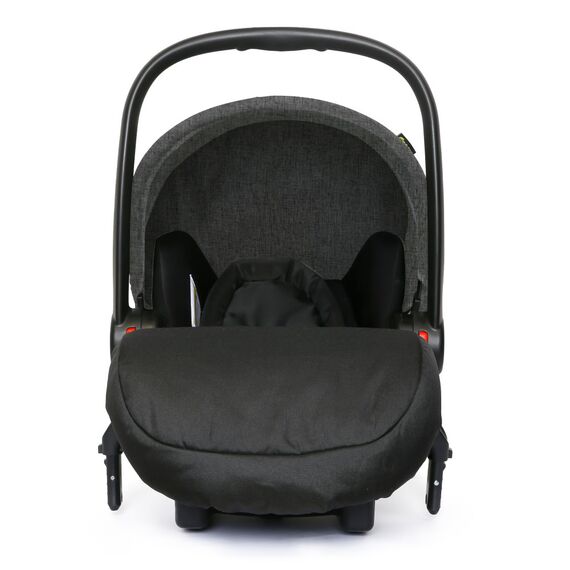 Teknum 3In1 Baby Stroller Travel System Sleeping Bassinet Extra Wide Seat 360° Rotating Wheels Fully Reclinable Car Seat Compatible Coffee Holder Spill Proof Mat 0-3 Years, Color: Space Grey, 5 image