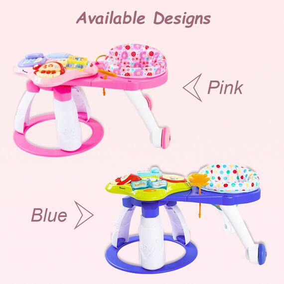 Teknum 3In1 Rotating Play Table Activity Center 6+ Months 15Kg, Color: Blue, 15 image