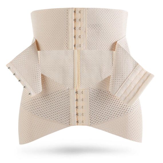 Sunveno Belly Shaper And Hip Definition Band, Color: Beige, Maternity Size: L, 2 image