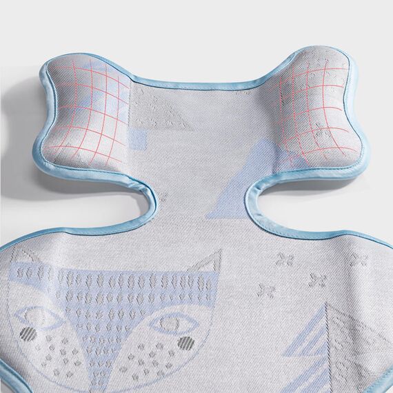 Teknum Breathable 3D Mesh Liner Pad For Baby Stroller Car Seat High Chair Cradle 0-6 Years, Color: Blue, 2 image