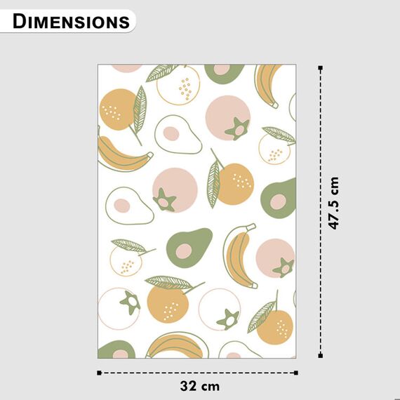 Sunveno Baby Feeding Disposable Travel Placemats 20 Pcs Pack, Color: White, 9 image