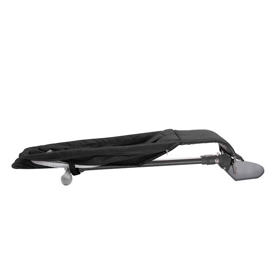 Teknum Baby Bouncer Recliner Seat With Grab Toys 0-6 Months 9Kg, Color: Black, 3 image