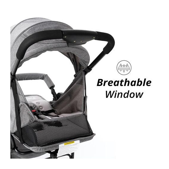 Teknum Trip Plus Baby Stroller 6–36 Months Up To 15Kg, Color: Grey, 8 image