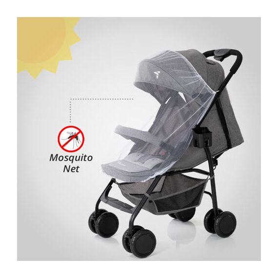 Teknum Trip Plus Baby Stroller 6–36 Months Up To 15Kg, Color: Grey, 11 image