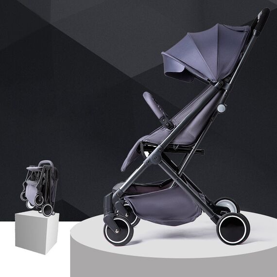 Teknum Travel Lite Stroller Sld Cabin Fold 0–4 Years Up To 22Kg, Color: Grey, 11 image
