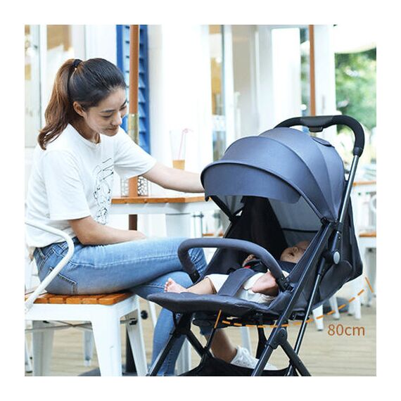 Teknum Travel Lite Stroller Sld Cabin Fold 0–4 Years Up To 22Kg, Color: Grey, 14 image