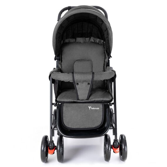 Teknum Double Stroller Combo 6–36 Months 2 X 15Kg, Color: Dark Grey, 3 image