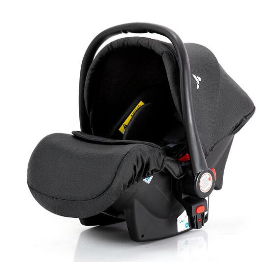 Teknum Compacto 3In1 Baby Stroller Travel System With Carrycot And Infant Car Seat 0-3 Years, Color: Black, 6 image