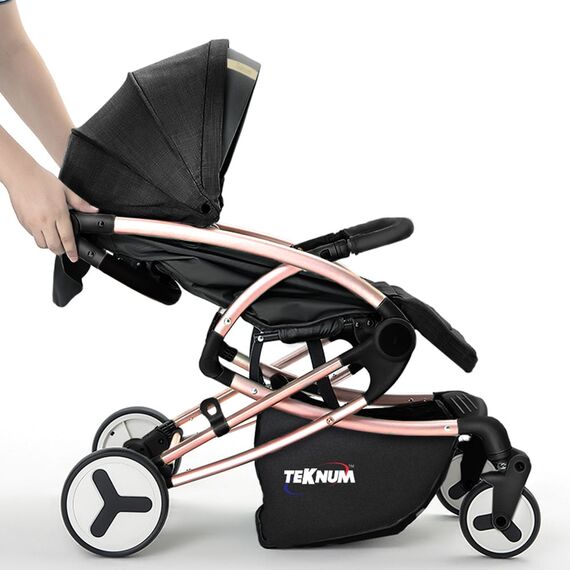 Teknum Feather Lite Traveler A1 Baby Stroller 0-4 Years 20Kg, Color: Black, 4 image