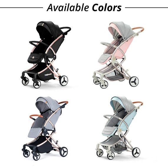 Teknum Feather Lite Traveler A1 Baby Stroller 0-4 Years 20Kg, Color: Black, 18 image
