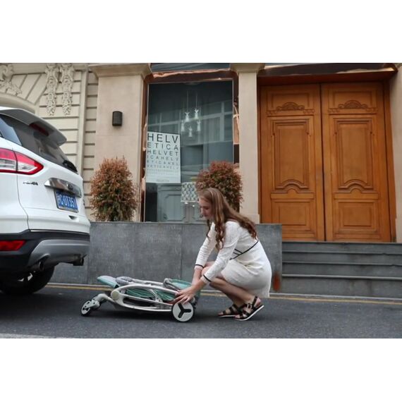 Teknum Feather Lite Traveler A1 Baby Stroller 0-4 Years 20Kg, Color: Mint Green, 14 image