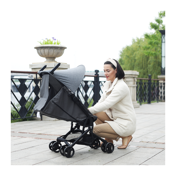 Teknum Air-1 Travel Stroller With Carry Backpack 0-36 Months 22Kg, Color: Grey, 4 image