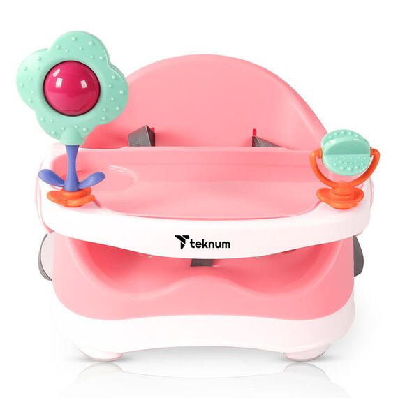 Teknum Portable Booster Chair 6-36 Months 15Kg, Color: pink, 2 image