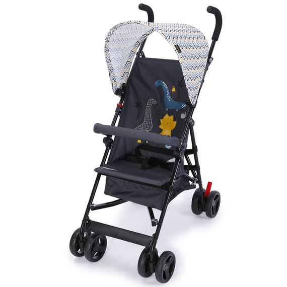 Teknum Eco Lite Baby Stroller Lightweight Foldable 6 Months+ Up To 15Kg, Color: Yellow Wave, 2 image