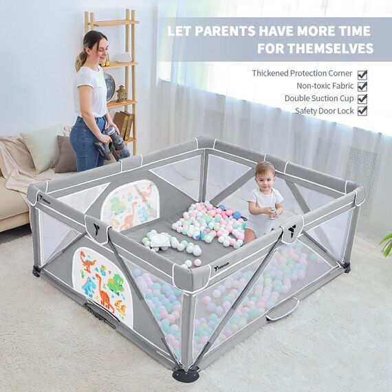 Teknum One Minute Fold Unfold Playpen 0-36 Months, 4 image